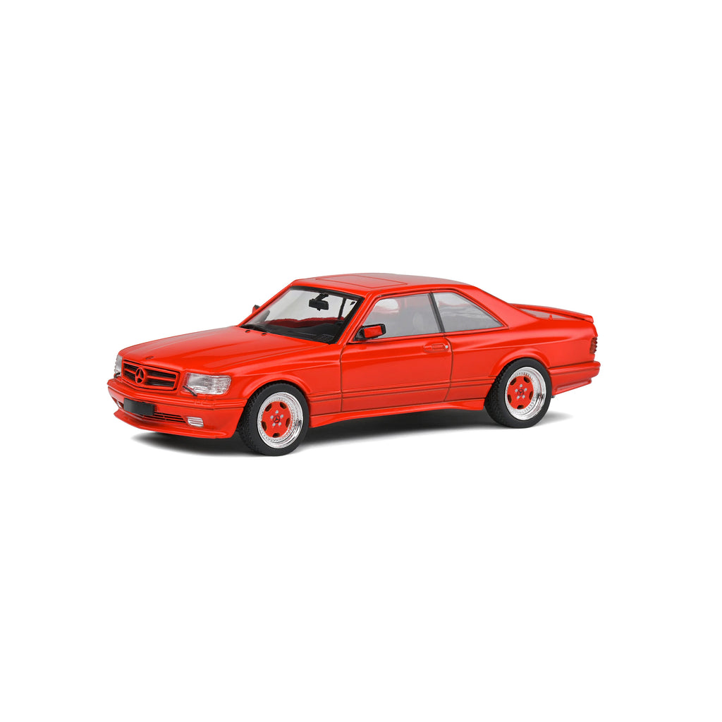 Mercedes-Benz 560 SEC AMG Wide Body Rouge 1990 1:43