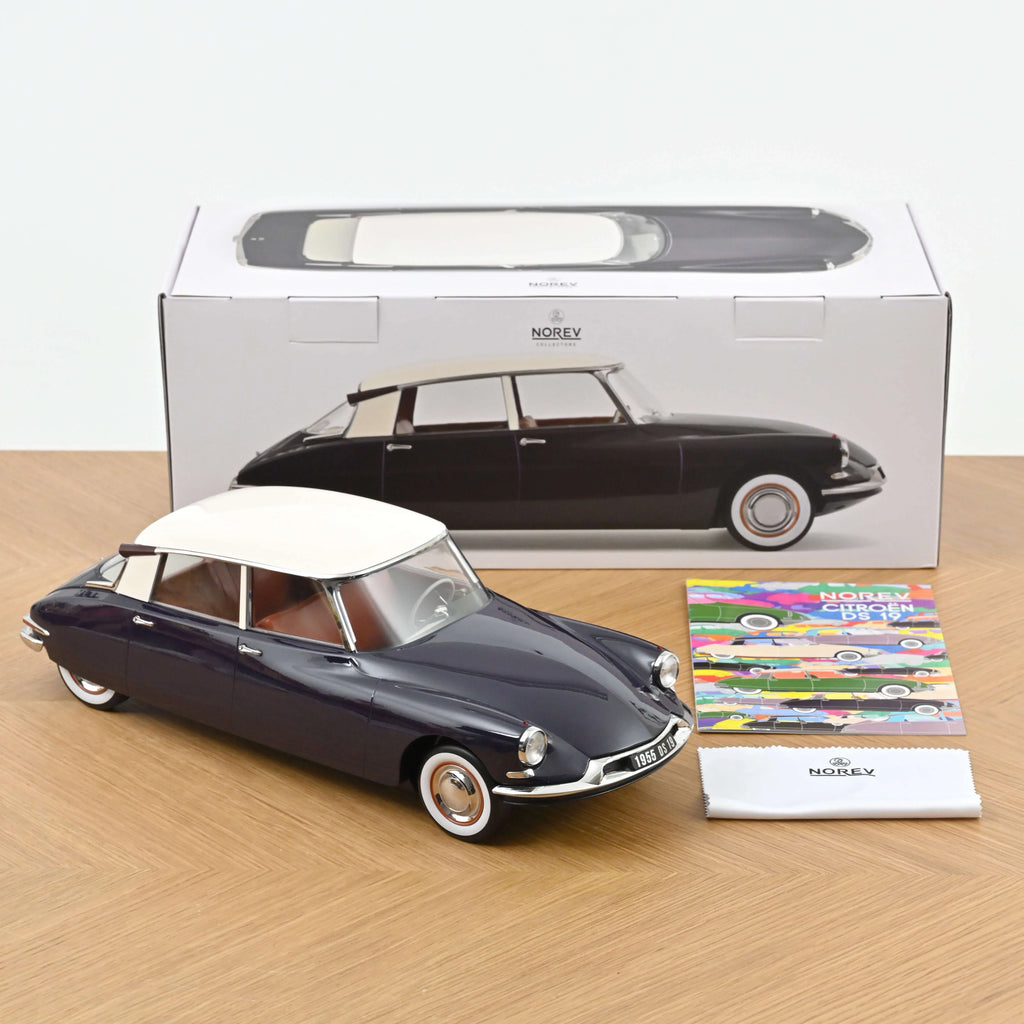 Citroën DS 19 1955 Lilas et Champagne 1:12