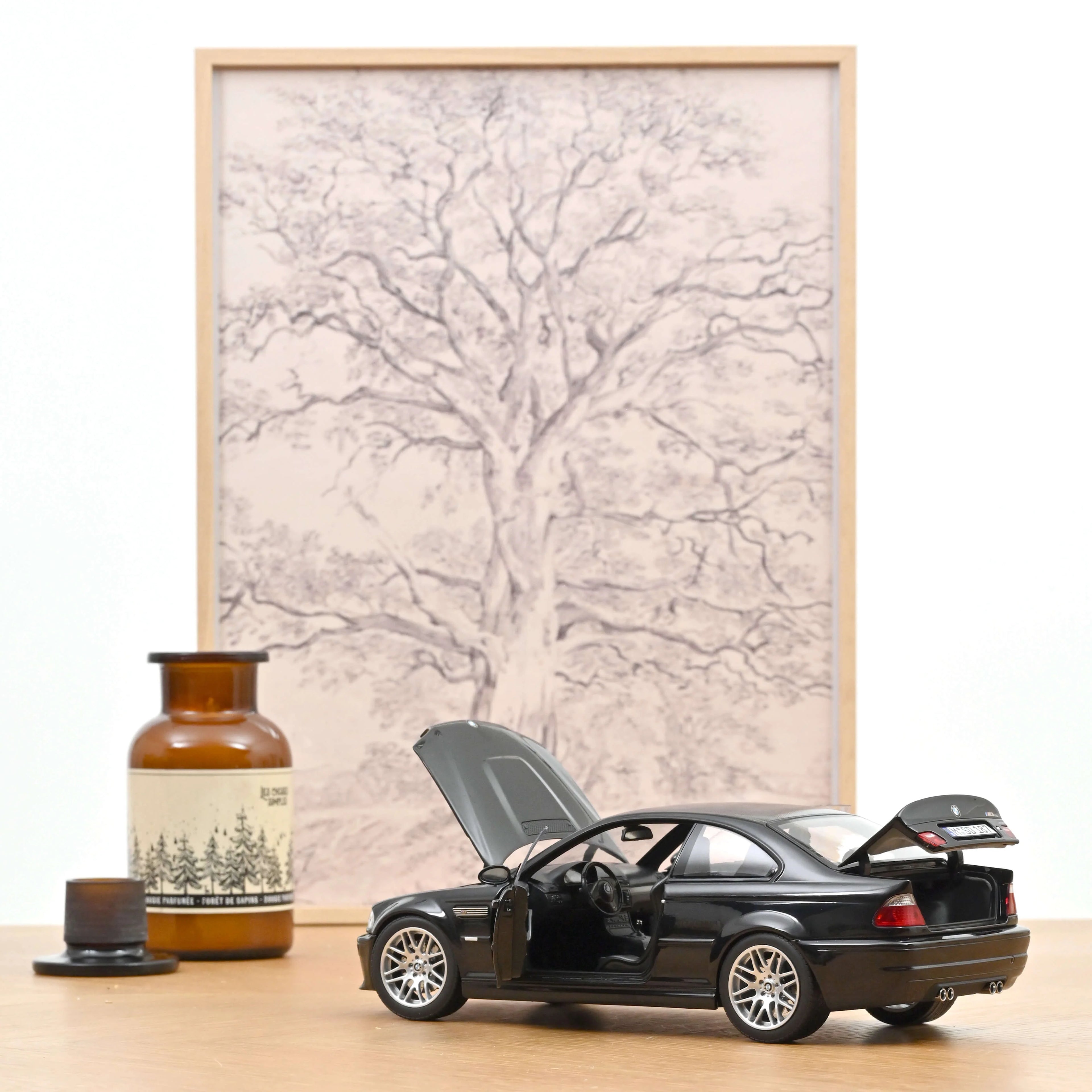 BMW M3 CSL 2003 Saphirschwarz 1:18