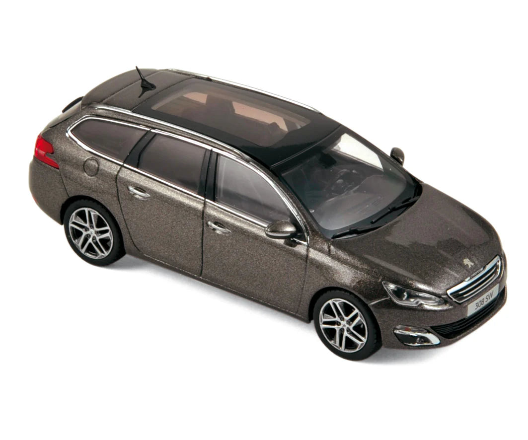 Peugeot 308 SW 2014 Moka Grey 1:43