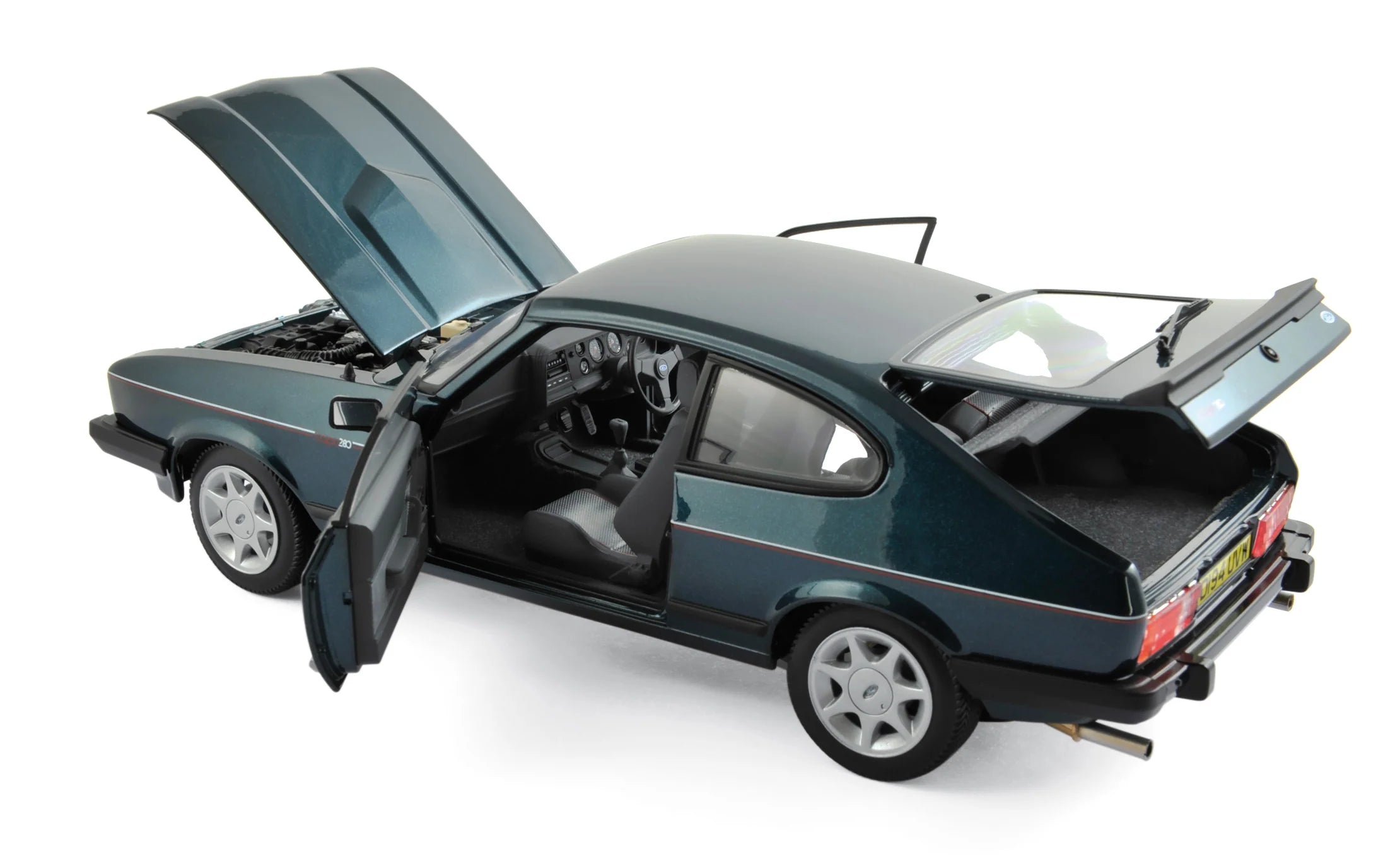 Ford Capri 280 1986 Vert Brooklands métallisé 1:18 - 1038 pièces