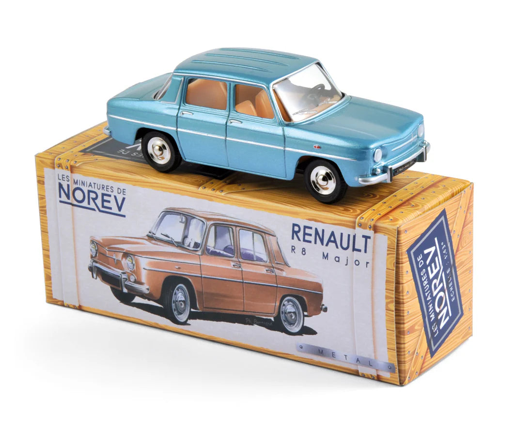 Renault R8 Major 1964 Finland Blue 1:43