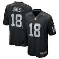 Jack Jones Las Vegas Raiders Nike Team Game Jersey -  Black