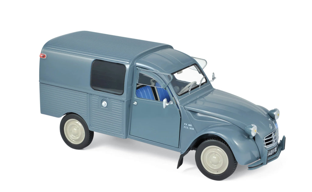 Citroën 2CV Fourgonnette AK350 1966 Névé Blue 1:18