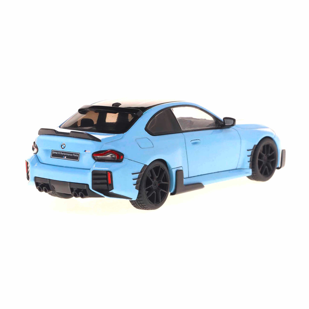 BMW M2 G87 Zandvoort Blue 2023 1:43