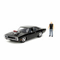 Dodge Charger mit Dom-Figur Schwarz Fast&Furious 1970 1:24