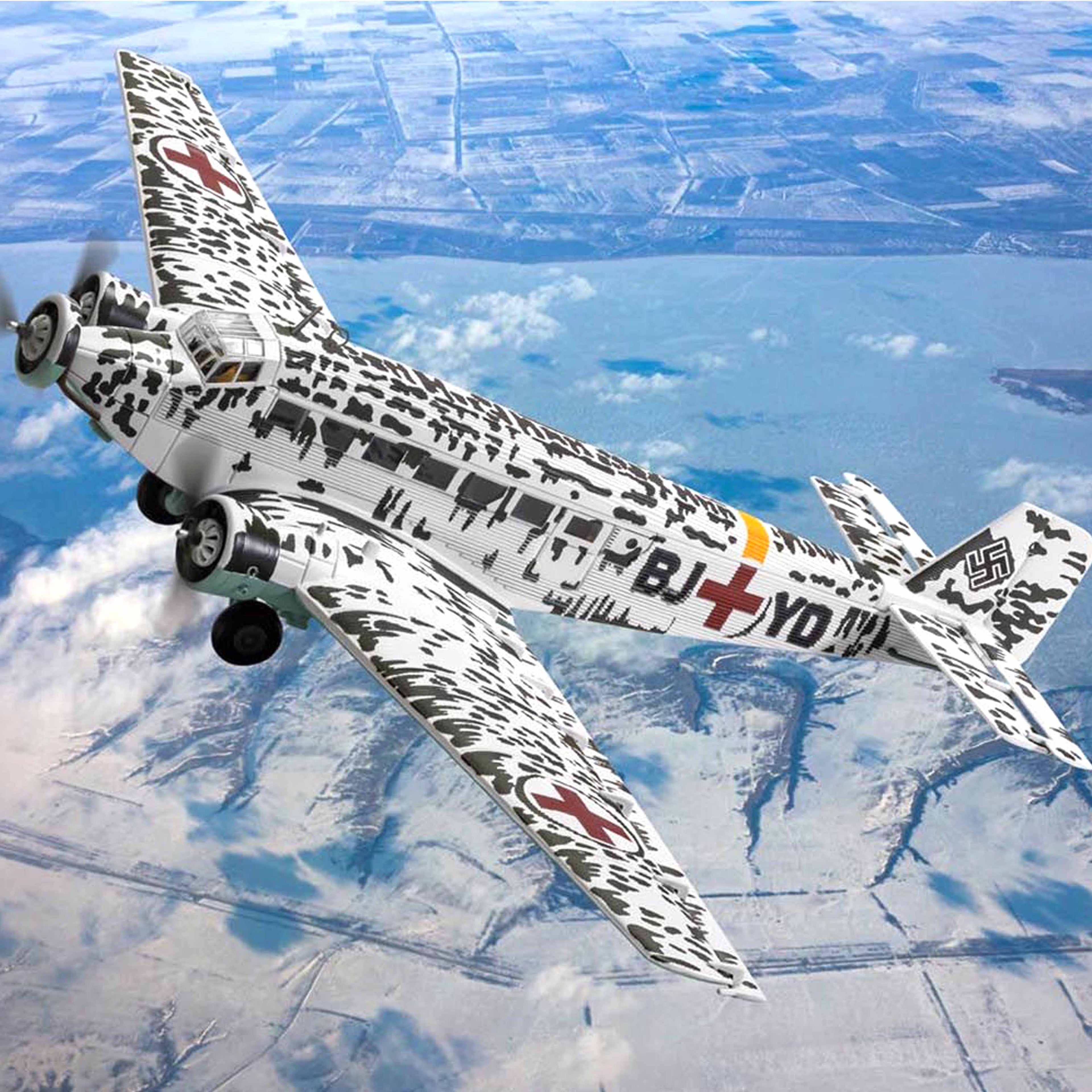 Junkers Ju-52/3M Sanitätsflugzeug BM+AA Stalingrad 1942/43 1:72