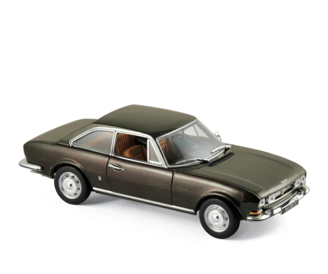 Peugeot 504 Coupe 1969 Brown metallic 1:43