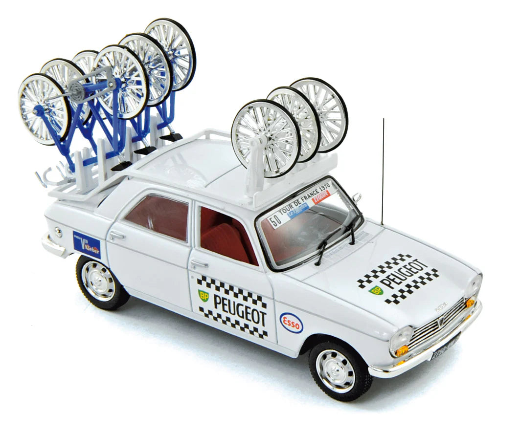 Peugeot 204 1970 Tour de France Peugeot-BP-Michelin 1:43