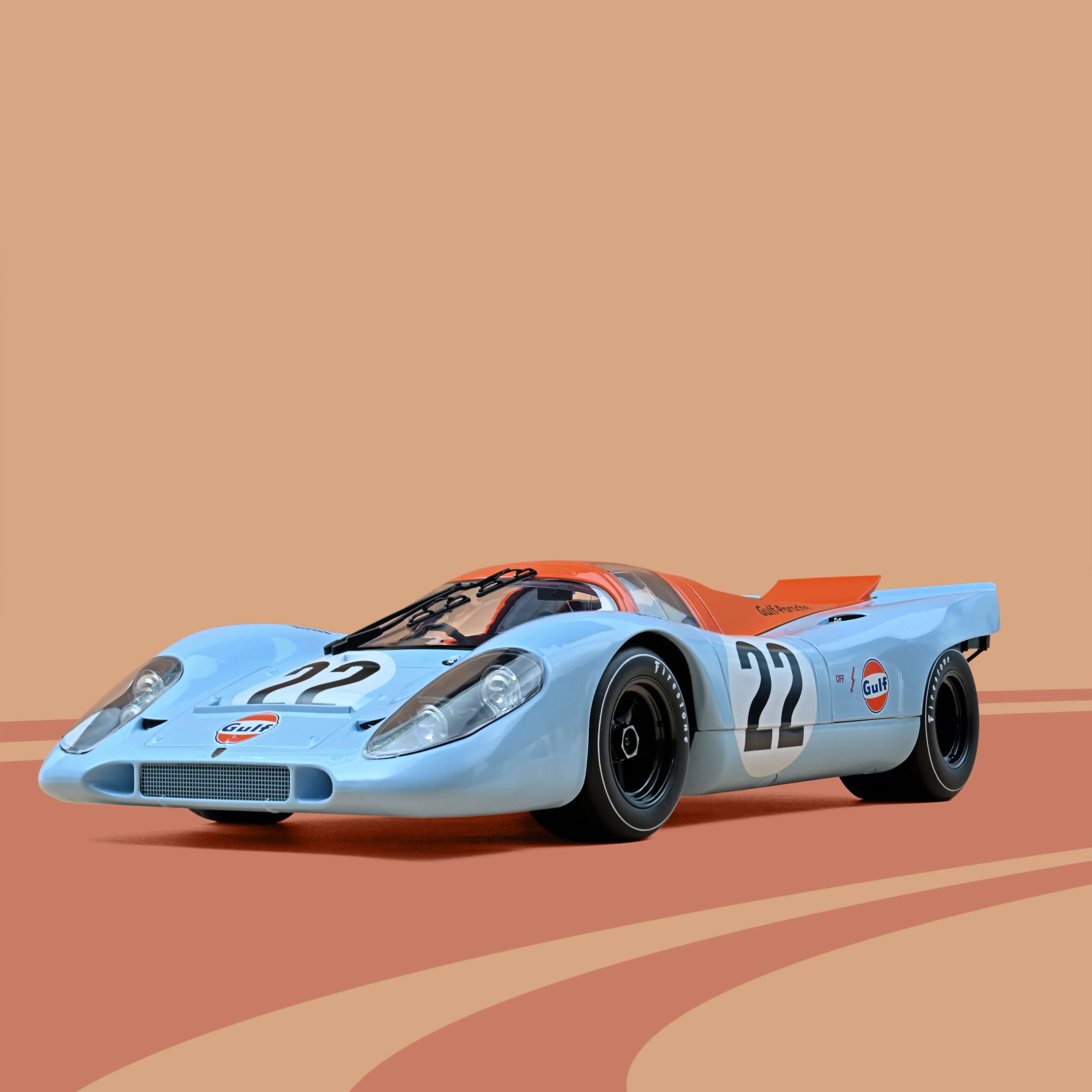 Porsche 917K 24H France 1970 22 Hobbs/Hailwood 1:12