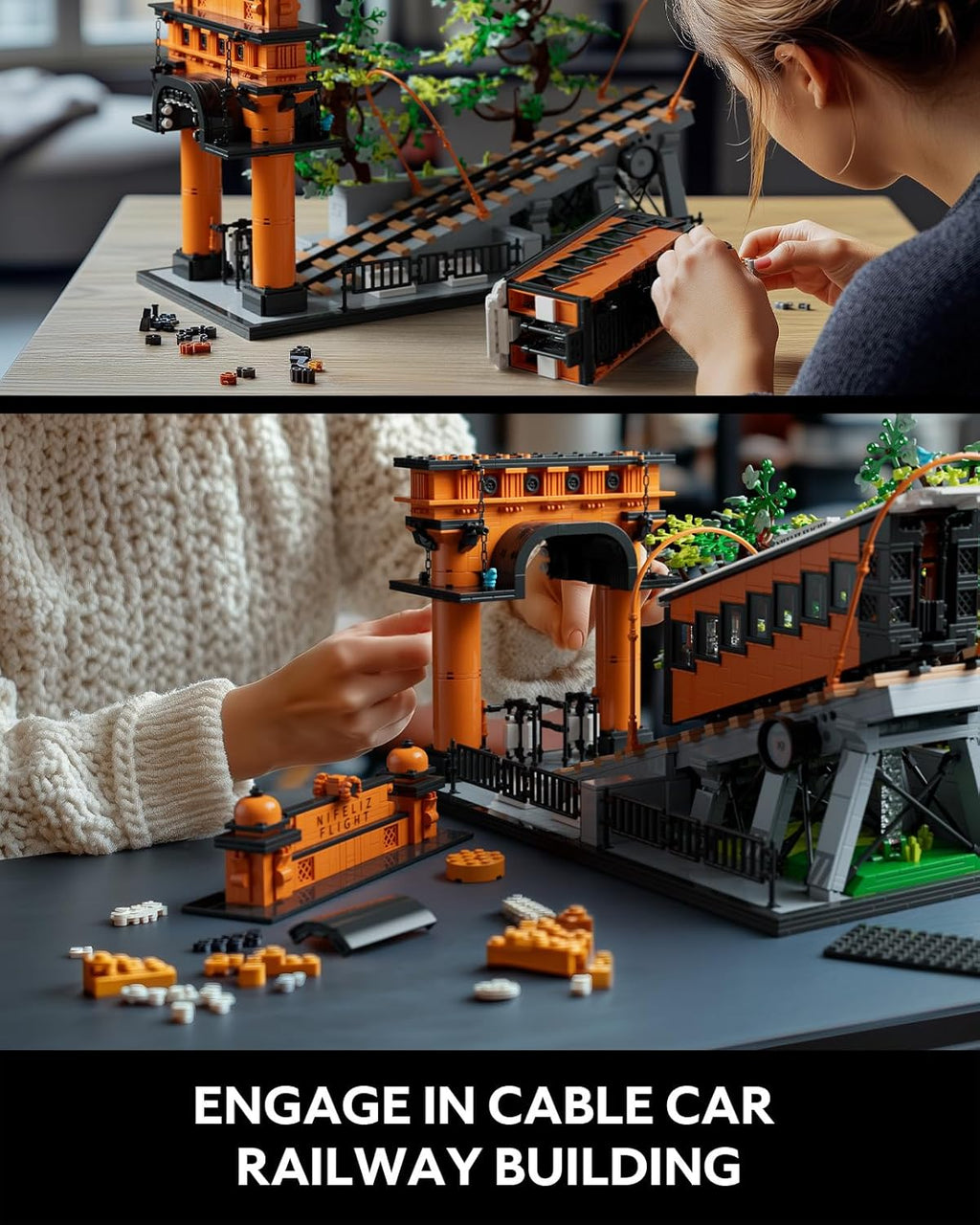 Nifeliz Flight Railway (2892 PCS, NF10294)