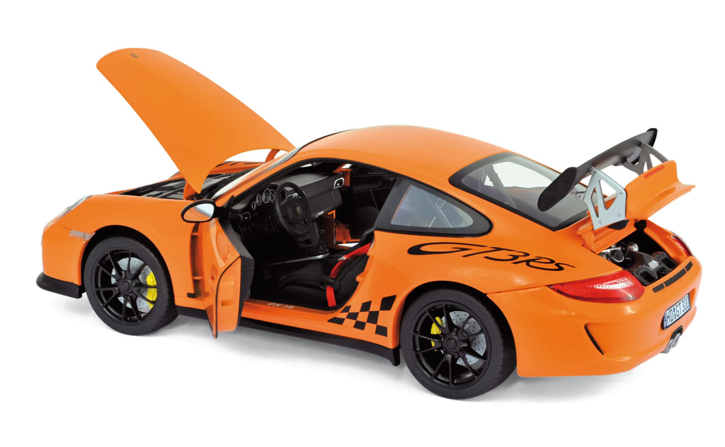 Porsche 911 GT3 RS 2009 Orange 1:18