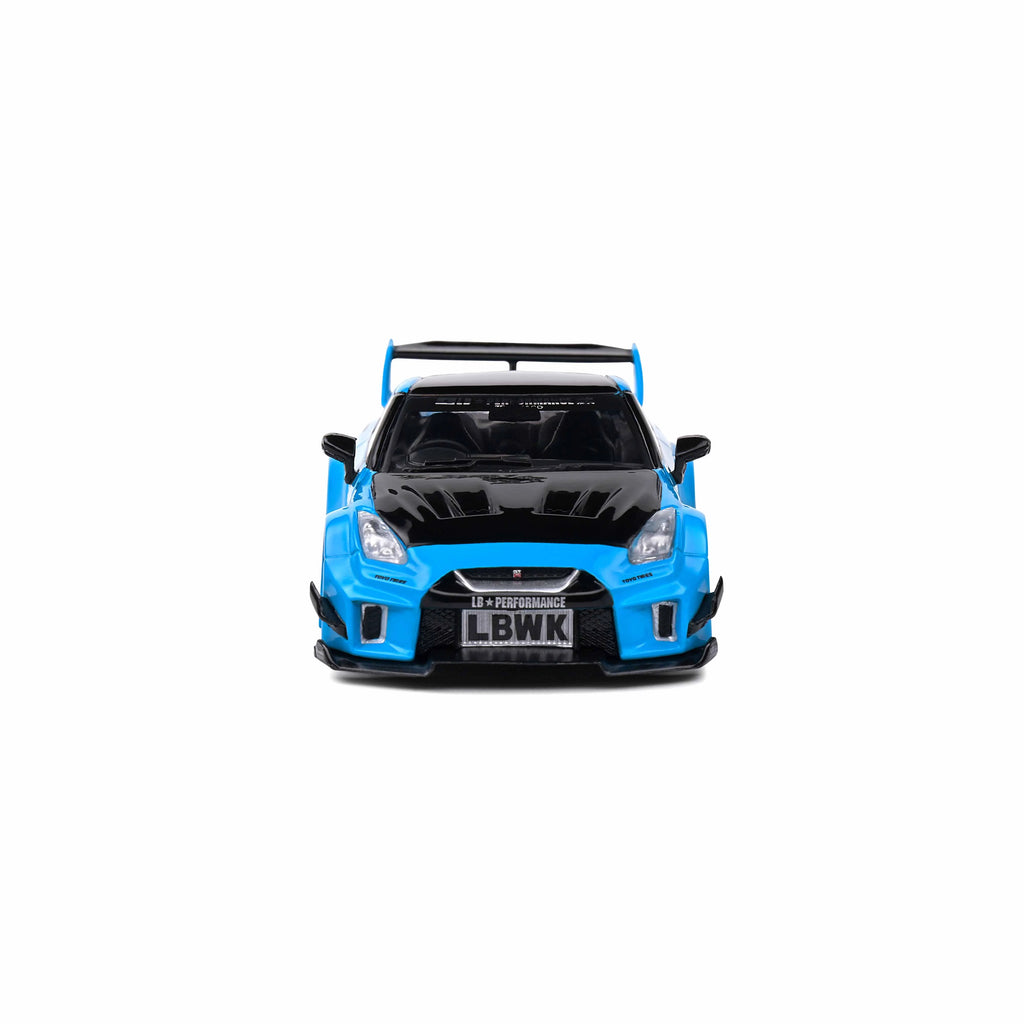 Nissan GTR35 LBWK Silhouette Turquoise 2019 1:43