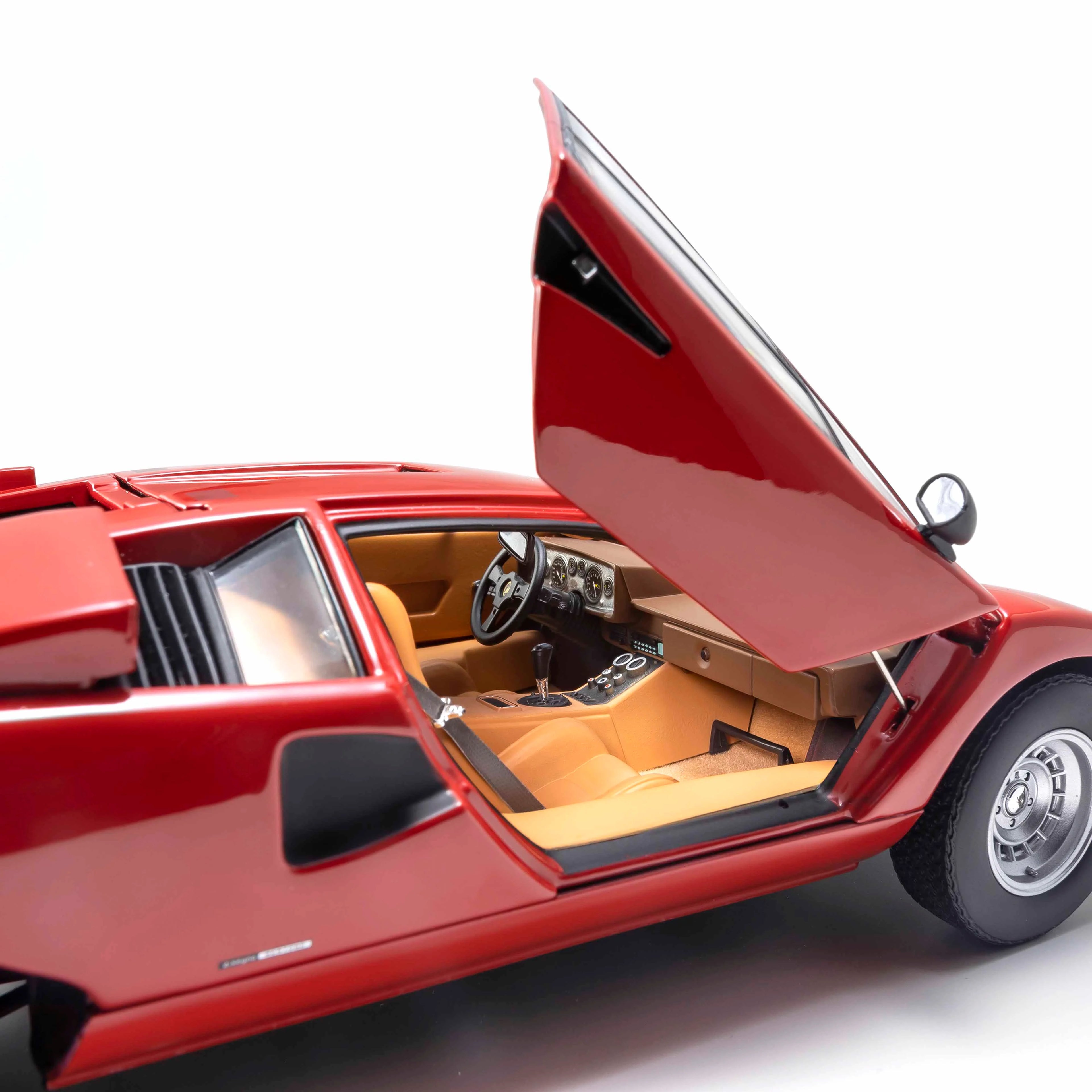 Lamborghini Countach LP 400 Red 1:18