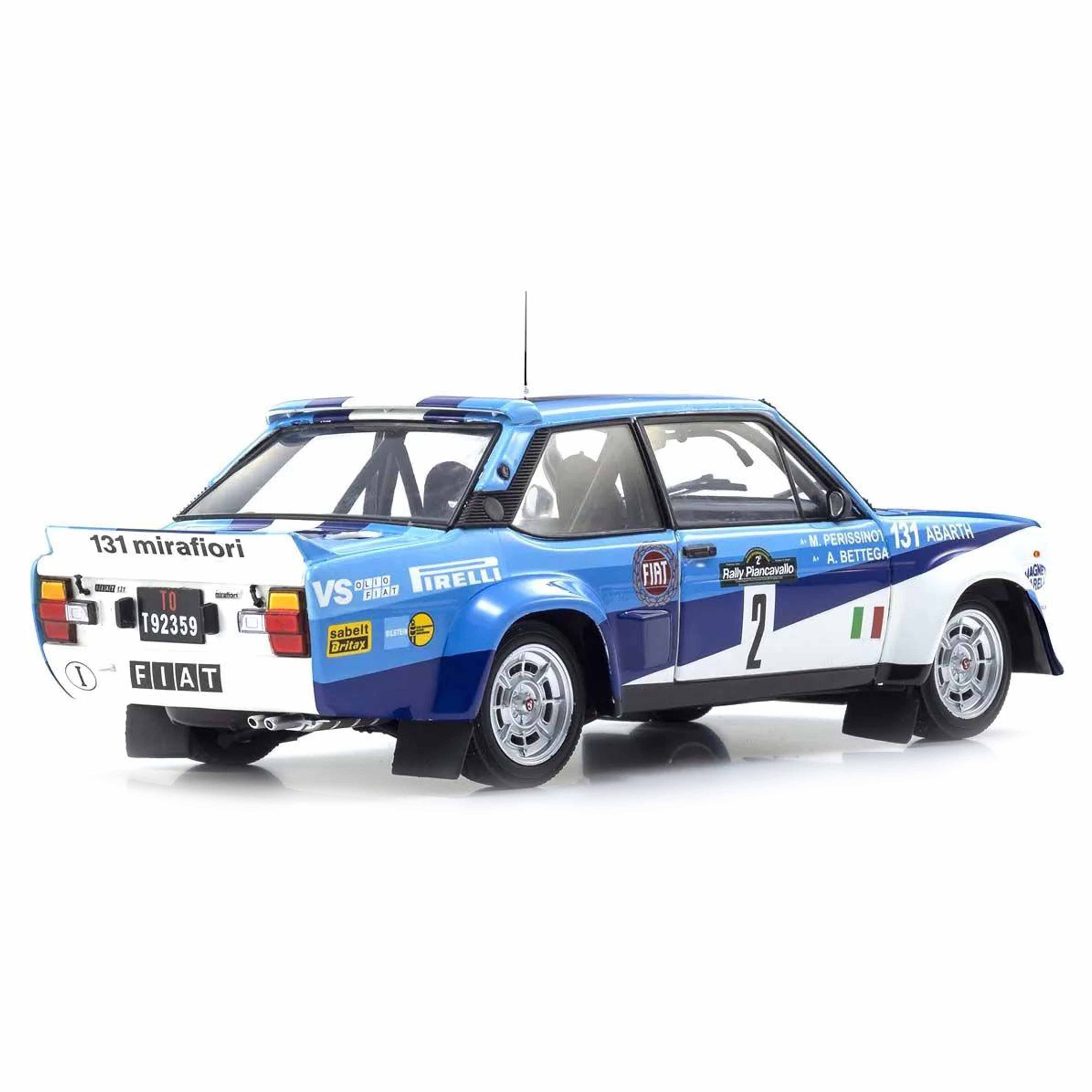 Fiat 131 Abarth 1981 Piancavallo (N°2) Bettega Winner 1:18