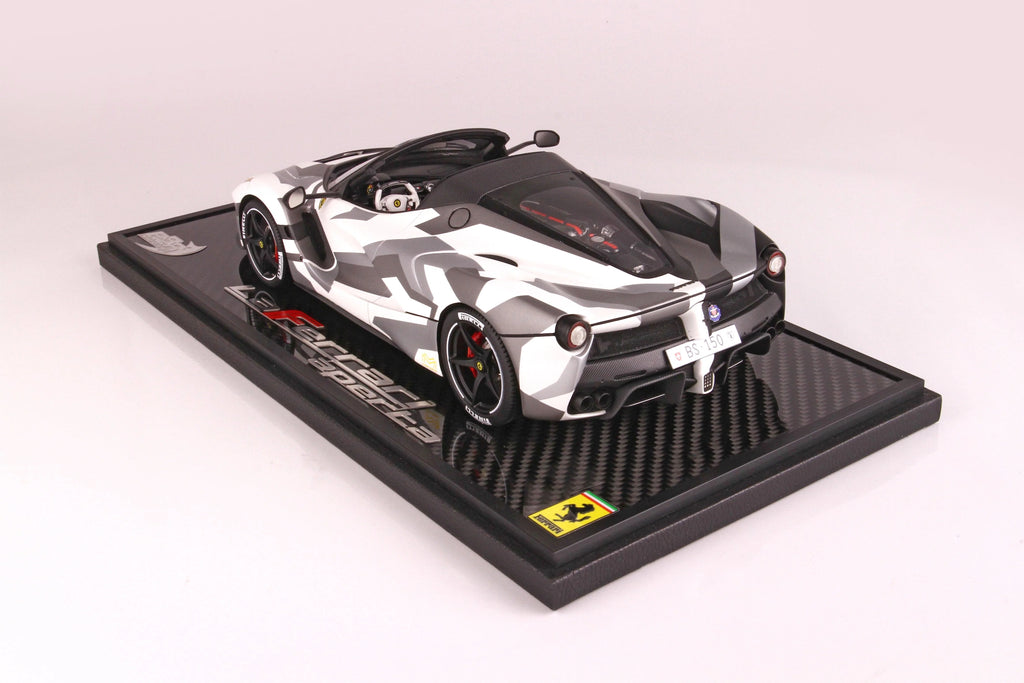 BBR Ferrari Laferrari Aperta Camouflage - Limited 40 pcs with Display Case