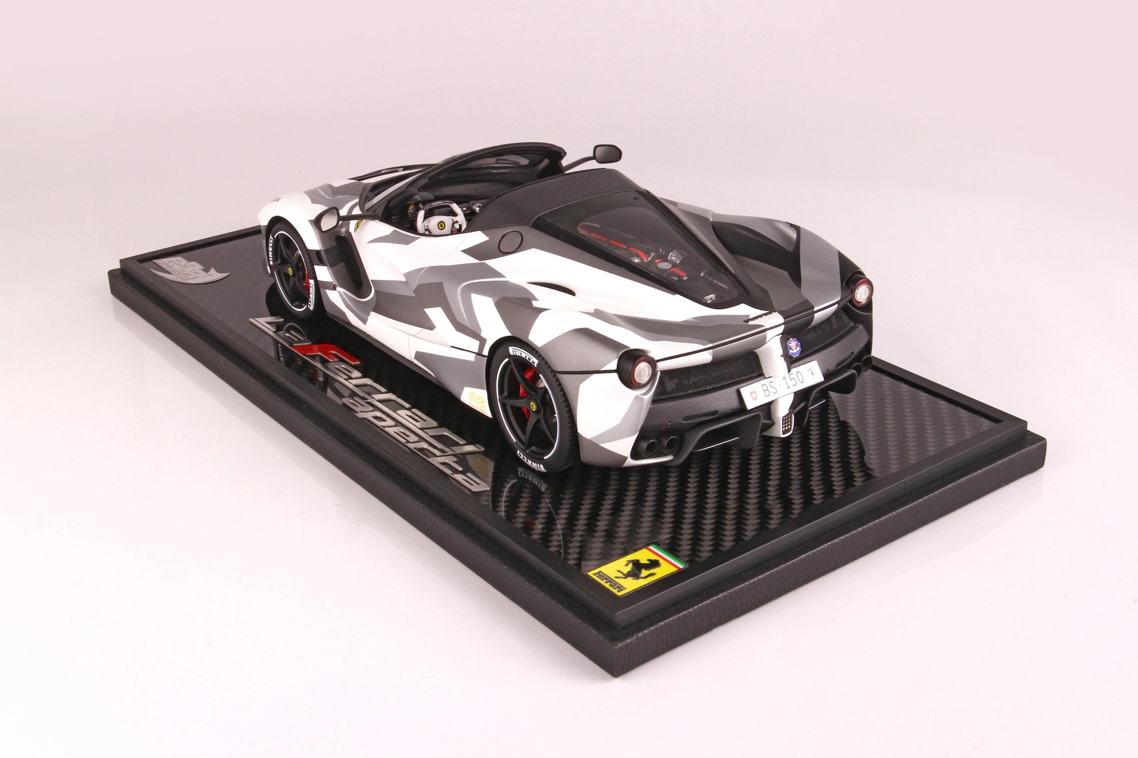 BBR Ferrari Laferrari Aperta Camouflage - Limited 40 pcs with Display Case