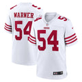 Fred Warner San Francisco 49ers Nike   Game Jersey - White