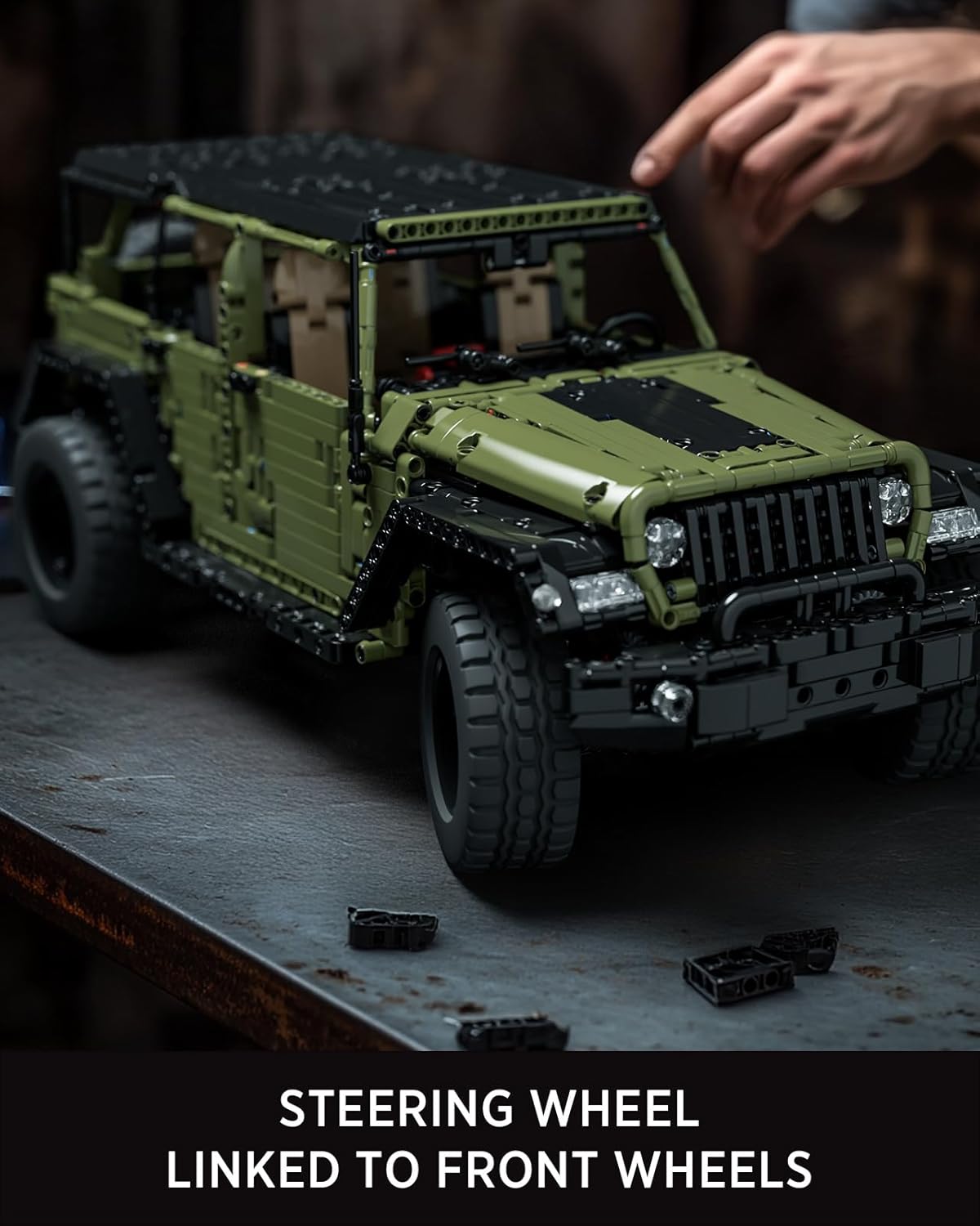Nifeliz Willis 4x4 Off-Road Car (2899 PCS, NF10324)