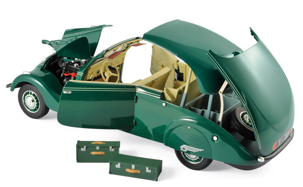 Peugeot 402 Eclipse 1937 Dark Green 1:18