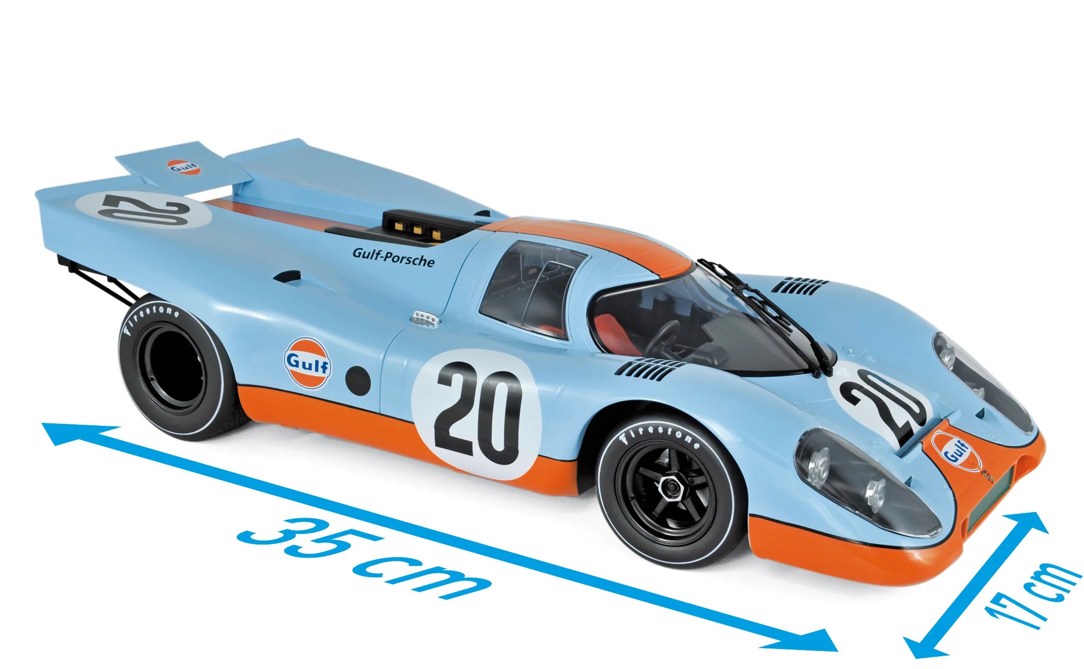 Porsche 917K 24H France 1970 20 Siffert/Redman 1:12 - 1000pcs