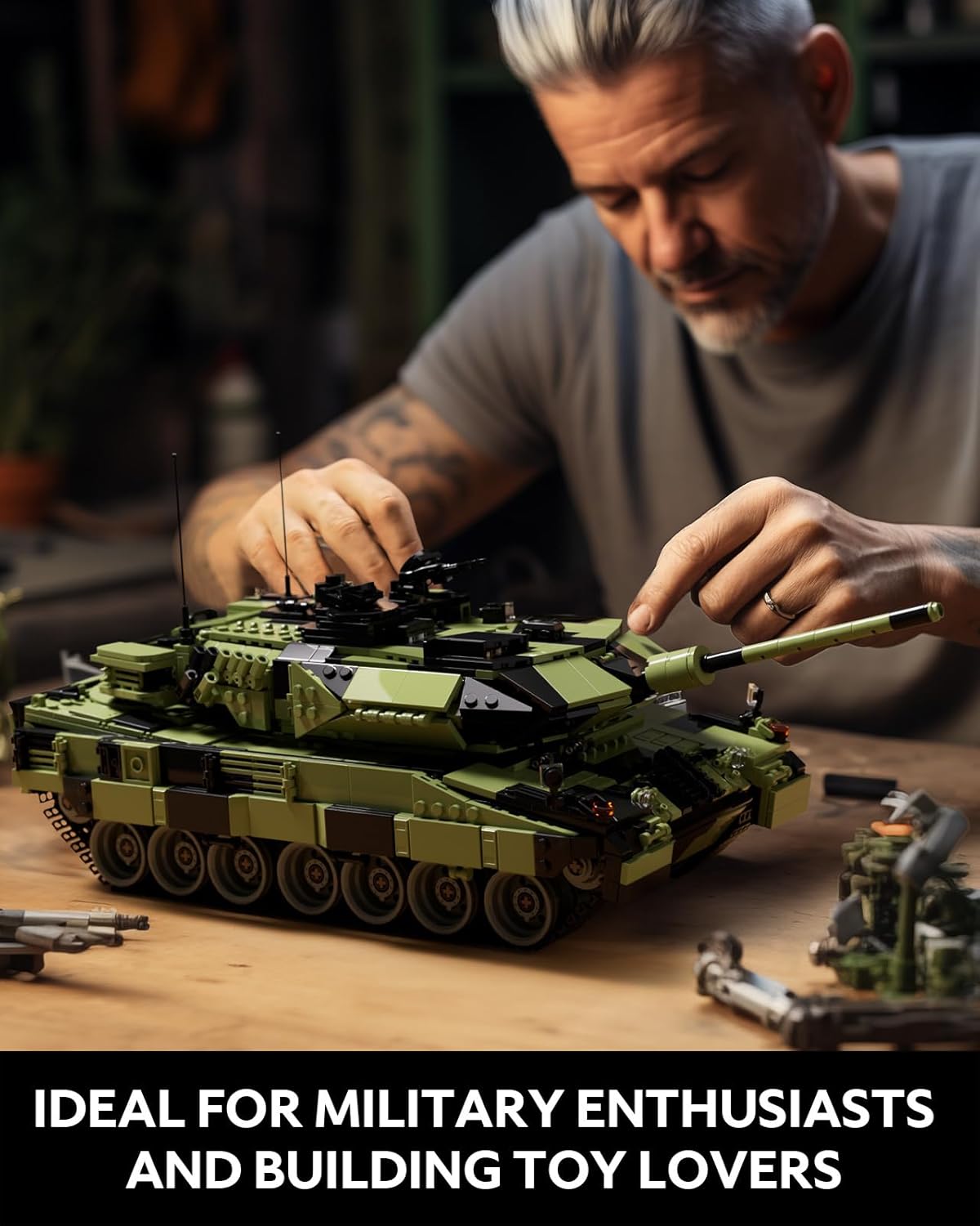 Nifeliz Leopard II A7 Tank (2069 PCS, NF10269)
