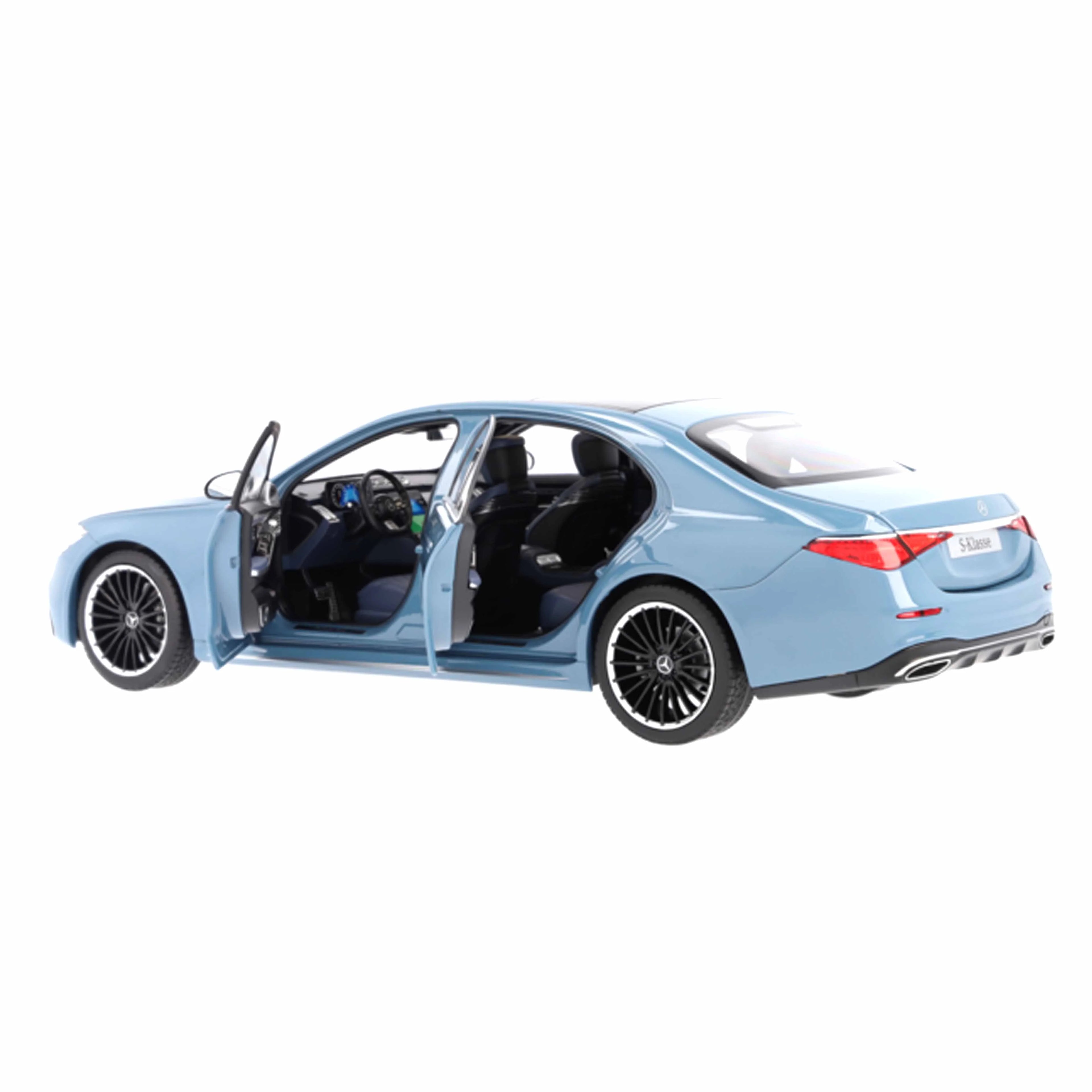 Mercedes-Benz S-Class 2020 Vintage Blue 1:18