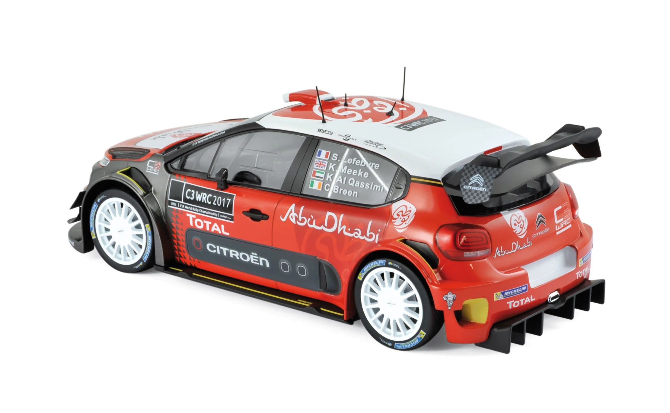 Citroën C3 WRC 2017 Official Presentation Version 1:18