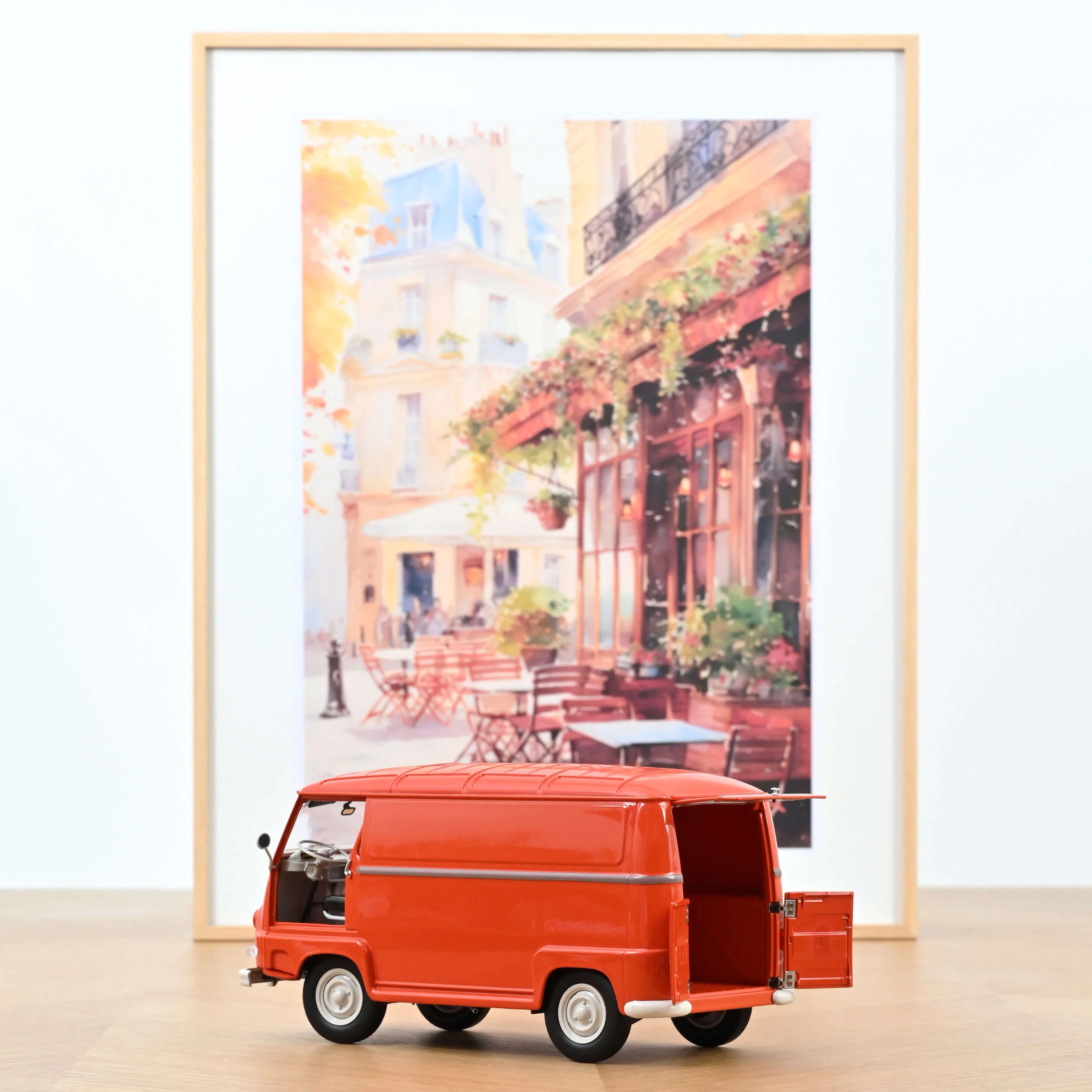 Renault Estafette 1959 Orange 1:18 - 200pcs
