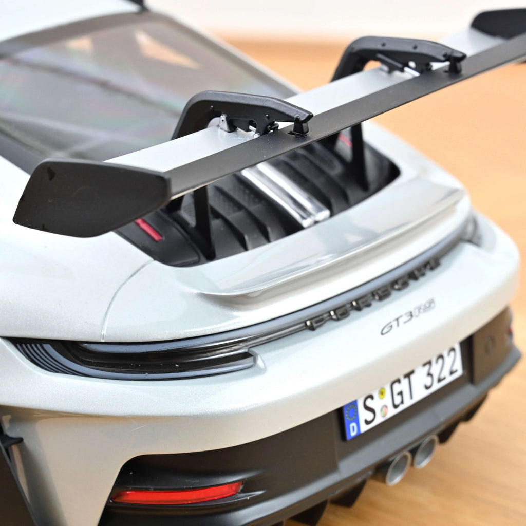 Porsche 911 GT3 RS 2022 Gris GT métallisé/Noir 1:12