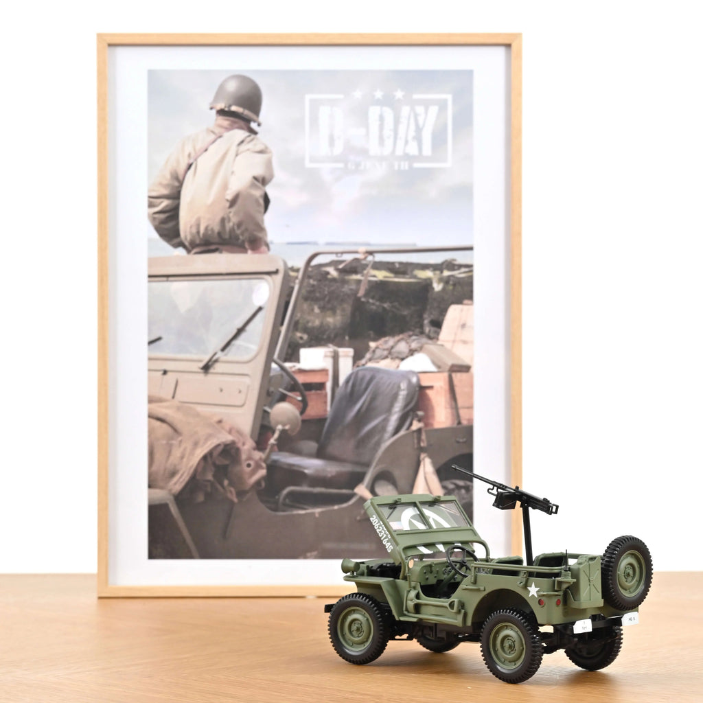 Jeep Army 1944 D-Day 1:18