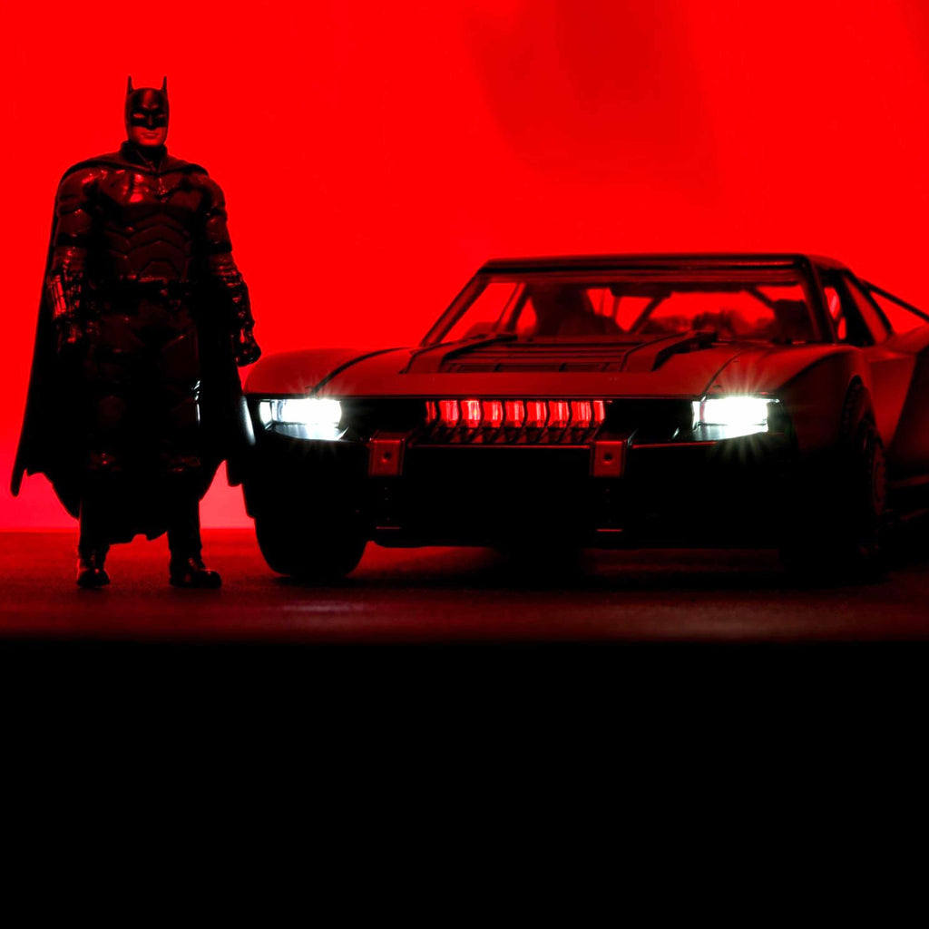 Batmobile The Batman Black DC Comics 2022 1:18