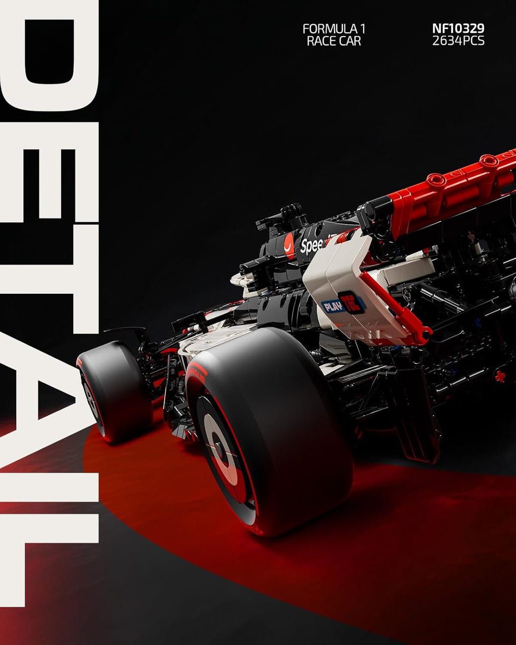 Nifeliz V25 F1 Racing Car (2634 PCS, NF10329)