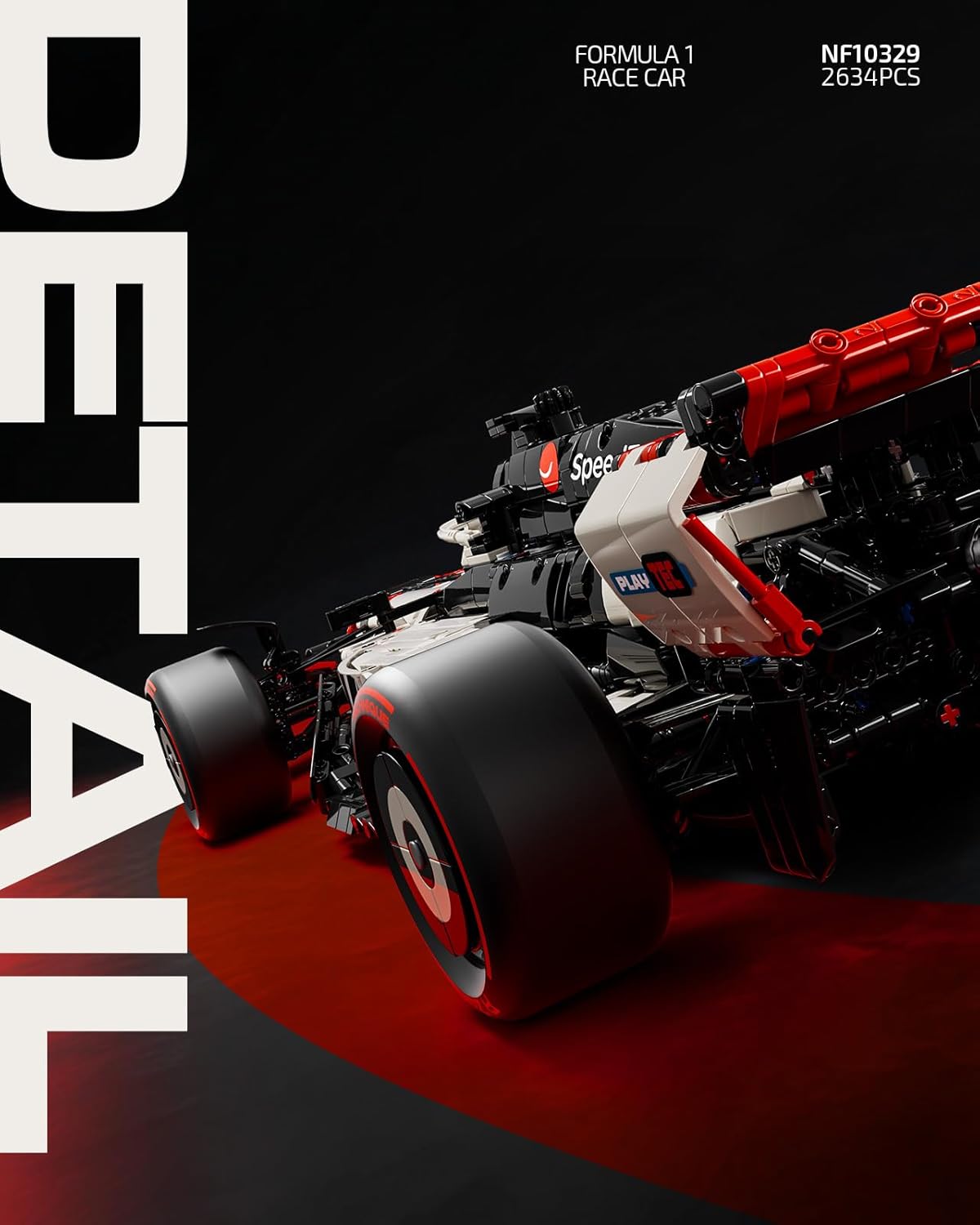Nifeliz V25 F1 Racing Car (2634 PCS, NF10329)