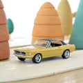 Ford Mustang Coupé 1968 Gold (schwarze Innenausstattung) Jet-Car 1:43
