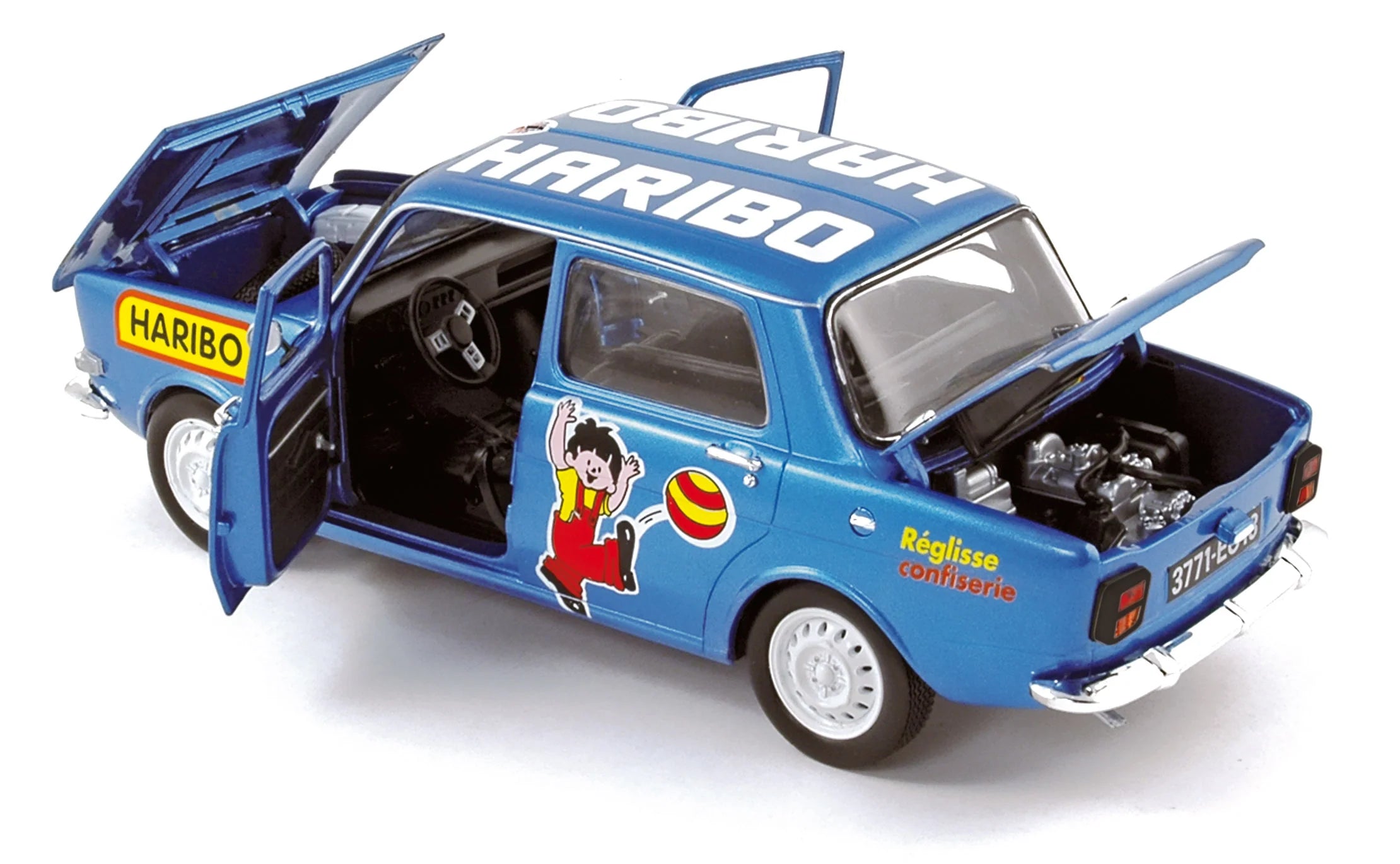 Simca 1000 Rallye 2 1977 Französische Bergmeisterschaft 1:18