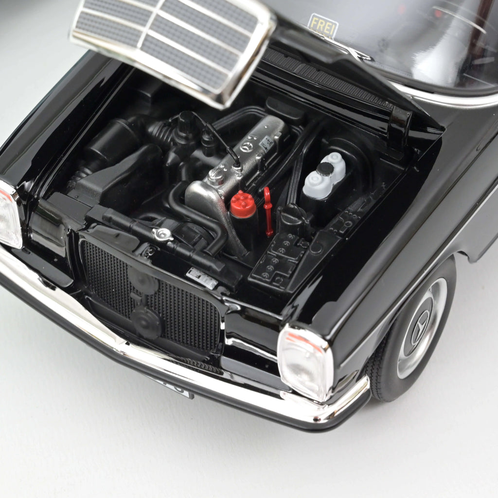 Mercedes-Benz 200 1968 Taxi Black 1:18