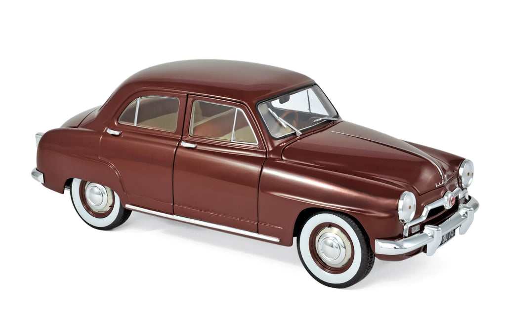Simca 9 Aronde 1953 - Amarante Red 1:18
