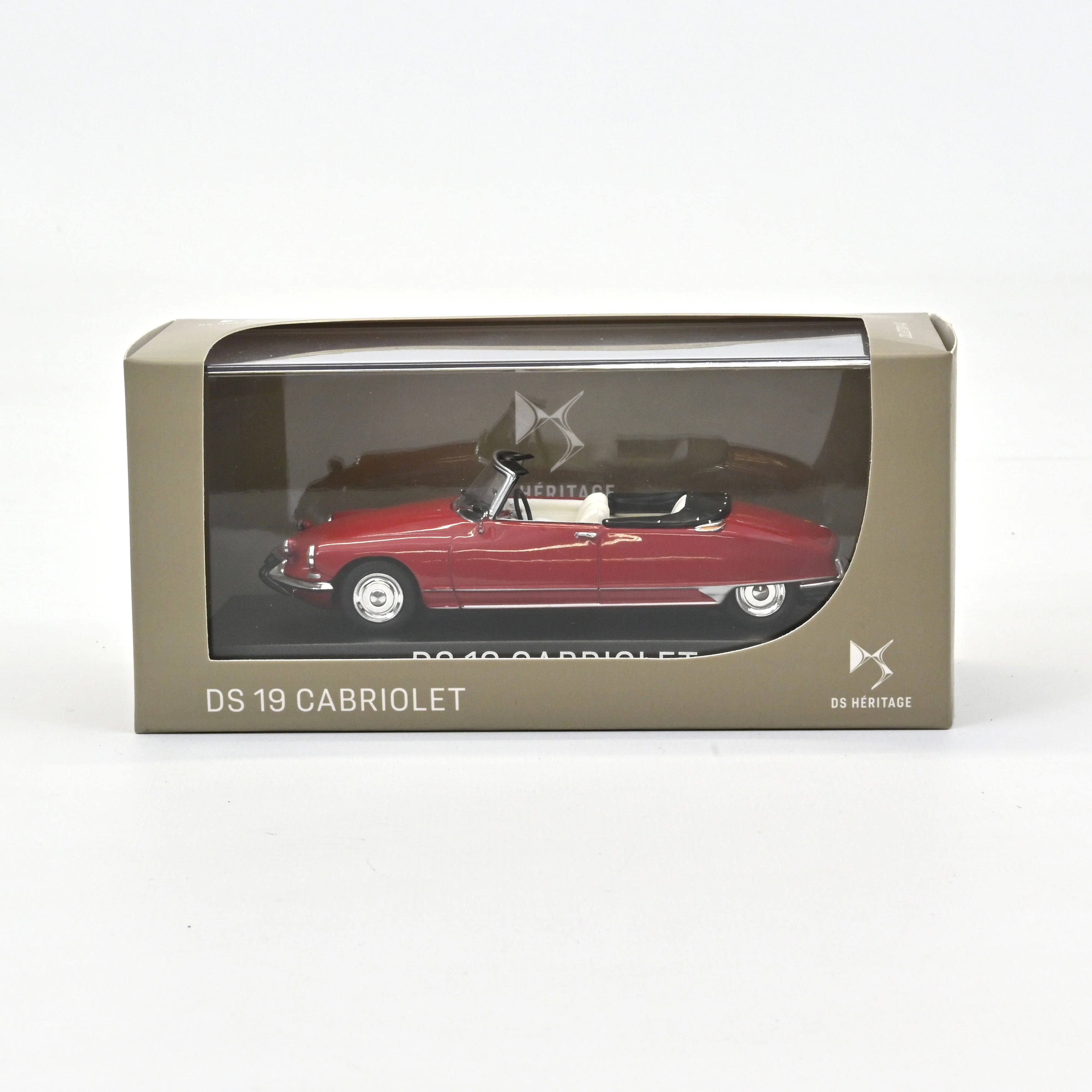 DS 19 Cabriolet Carneolrot 1:43