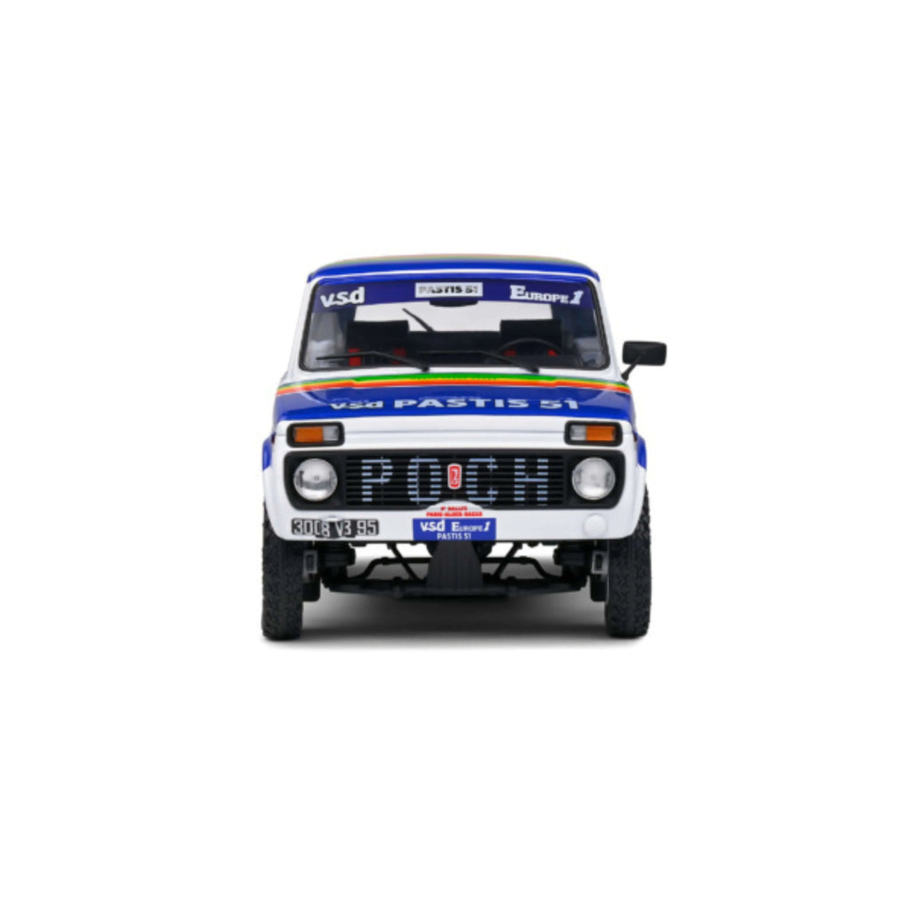 Lada Niva White #182 Jabouille / Sardou Paris-Dakar 1984 1:18