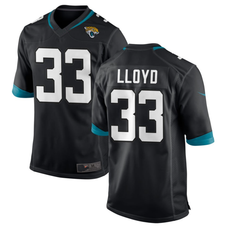 #33 Devin Lloyd Player J.Jaguars Black Game Football Jerseys