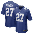 Jason Pinnock New York Giants Nike Game   Jersey - Royal