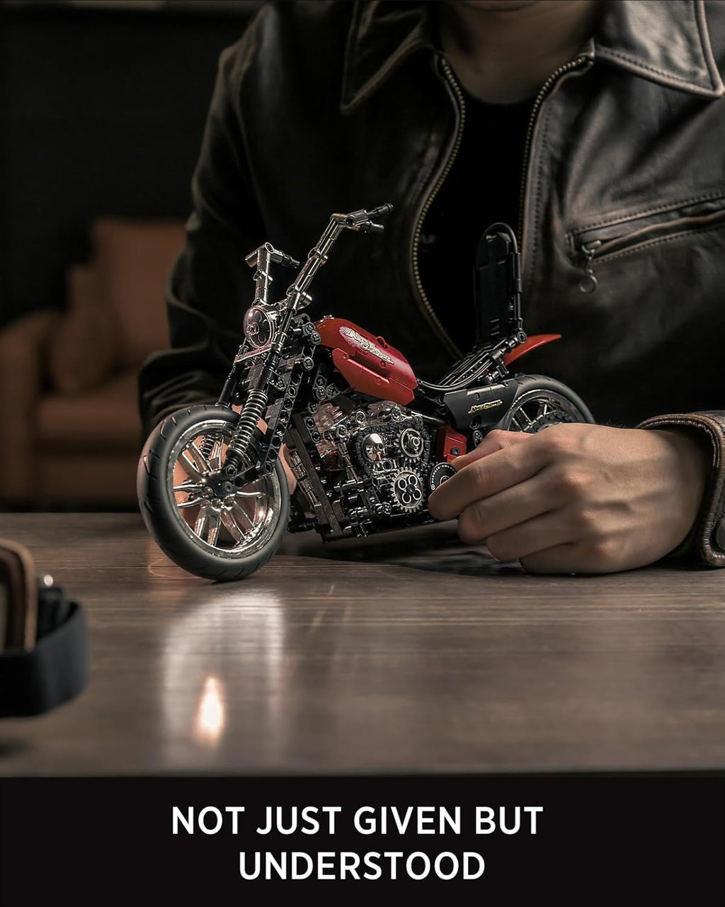 Nifeliz Chopper Motorcycle (572 PCS, NF10308)
