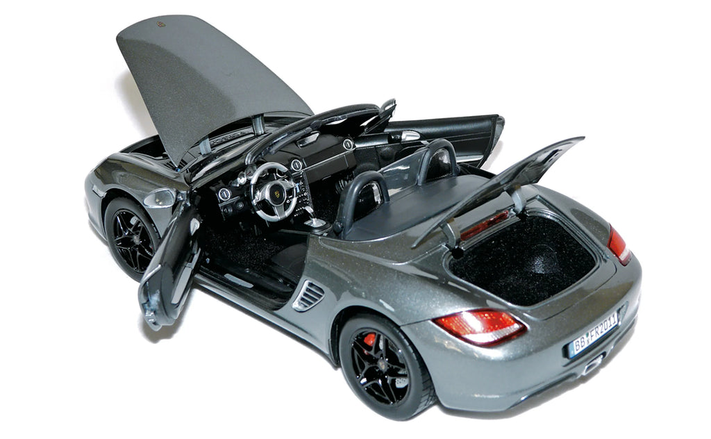 Porsche Boxster S 2009 Meteorgrau 1:18