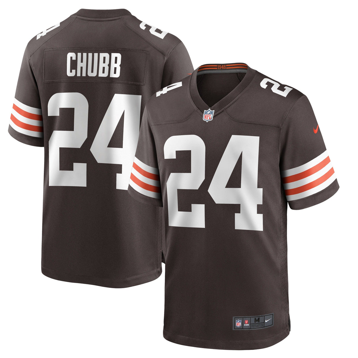 Nick Chubb Cleveland Browns Nike   Game Jersey - Brown
