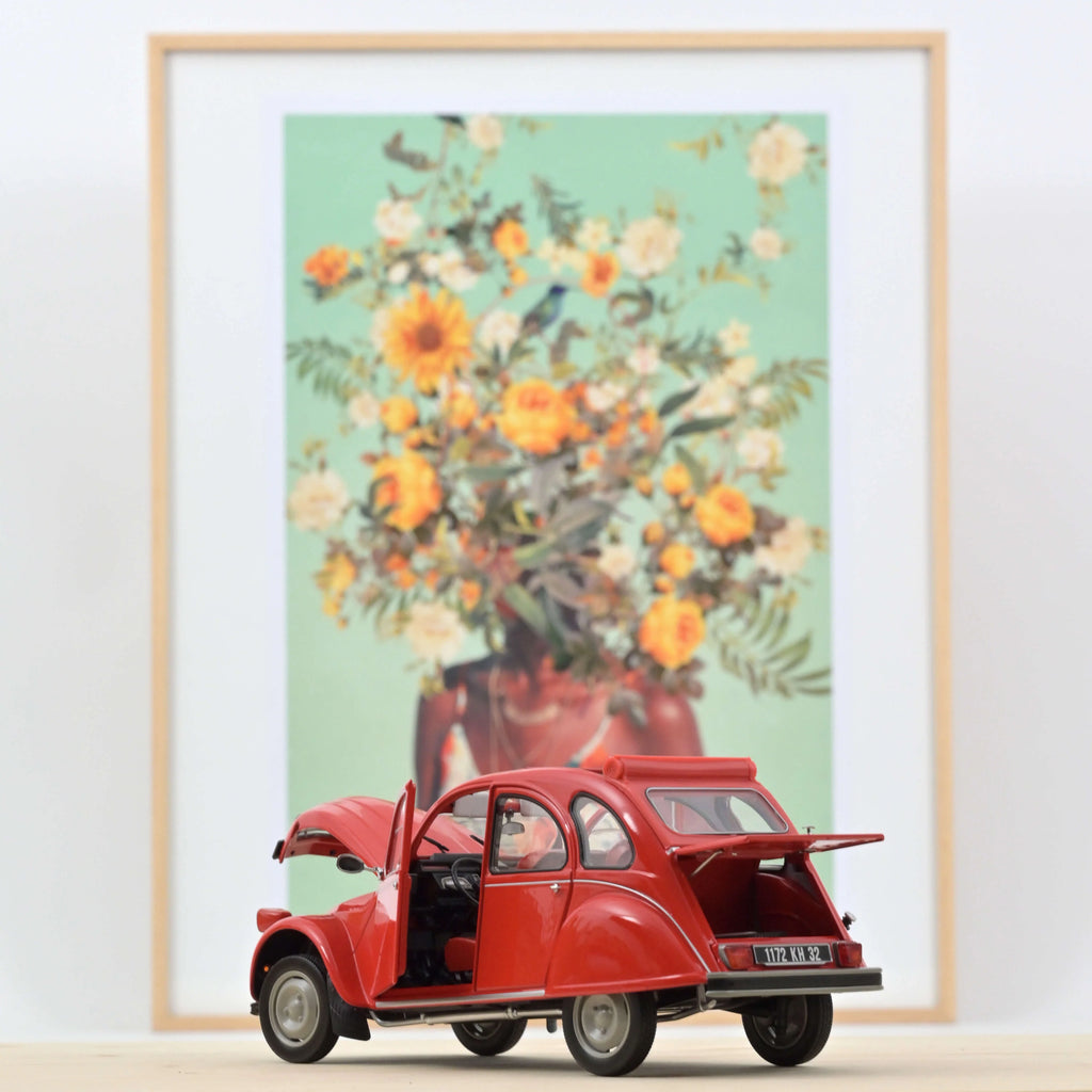 Citroën 2CV 1979 Geraniumrot 1:18 - 300 St.