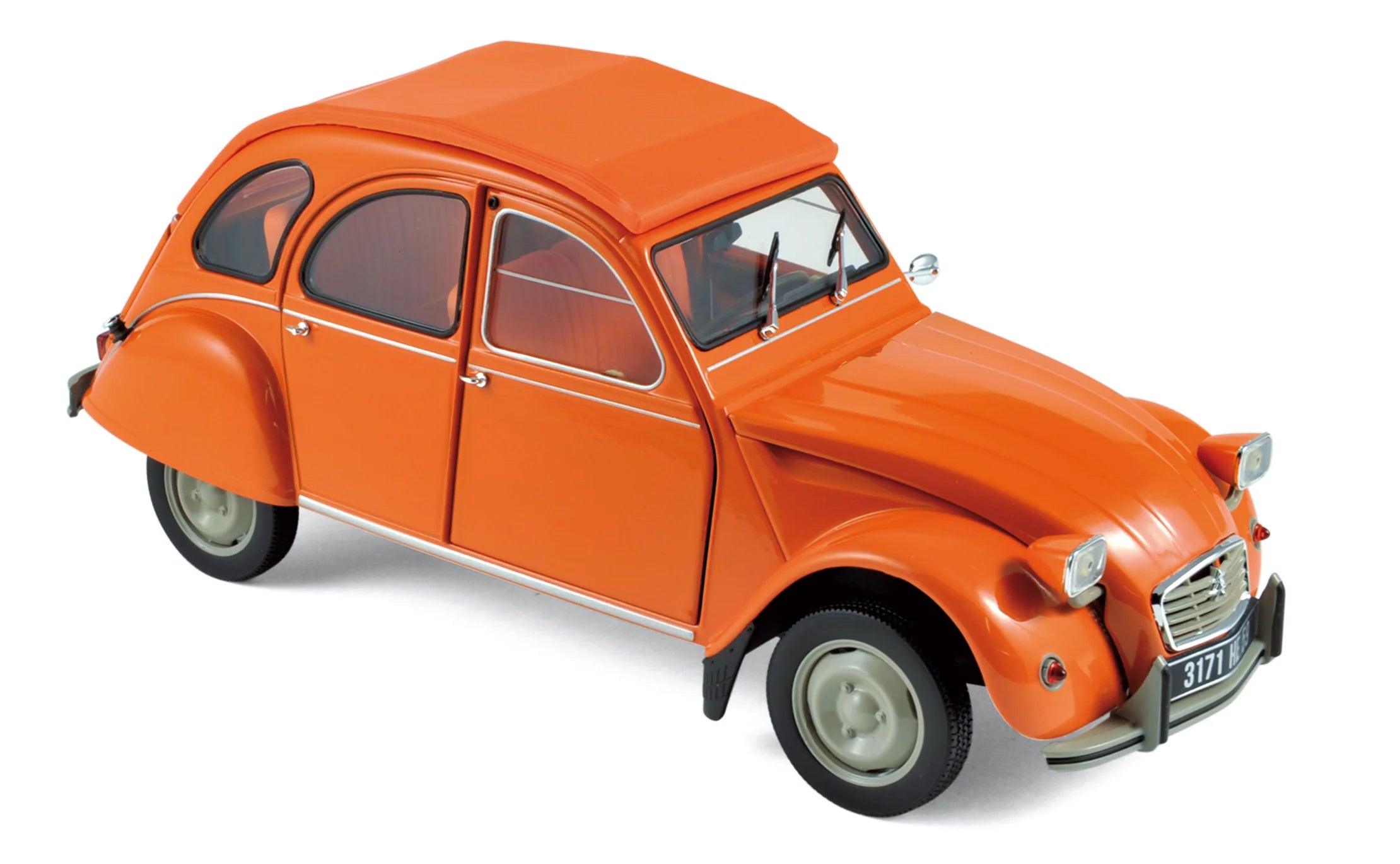 Citroën 2CV 6 1975 Orange Ténéré 1:18