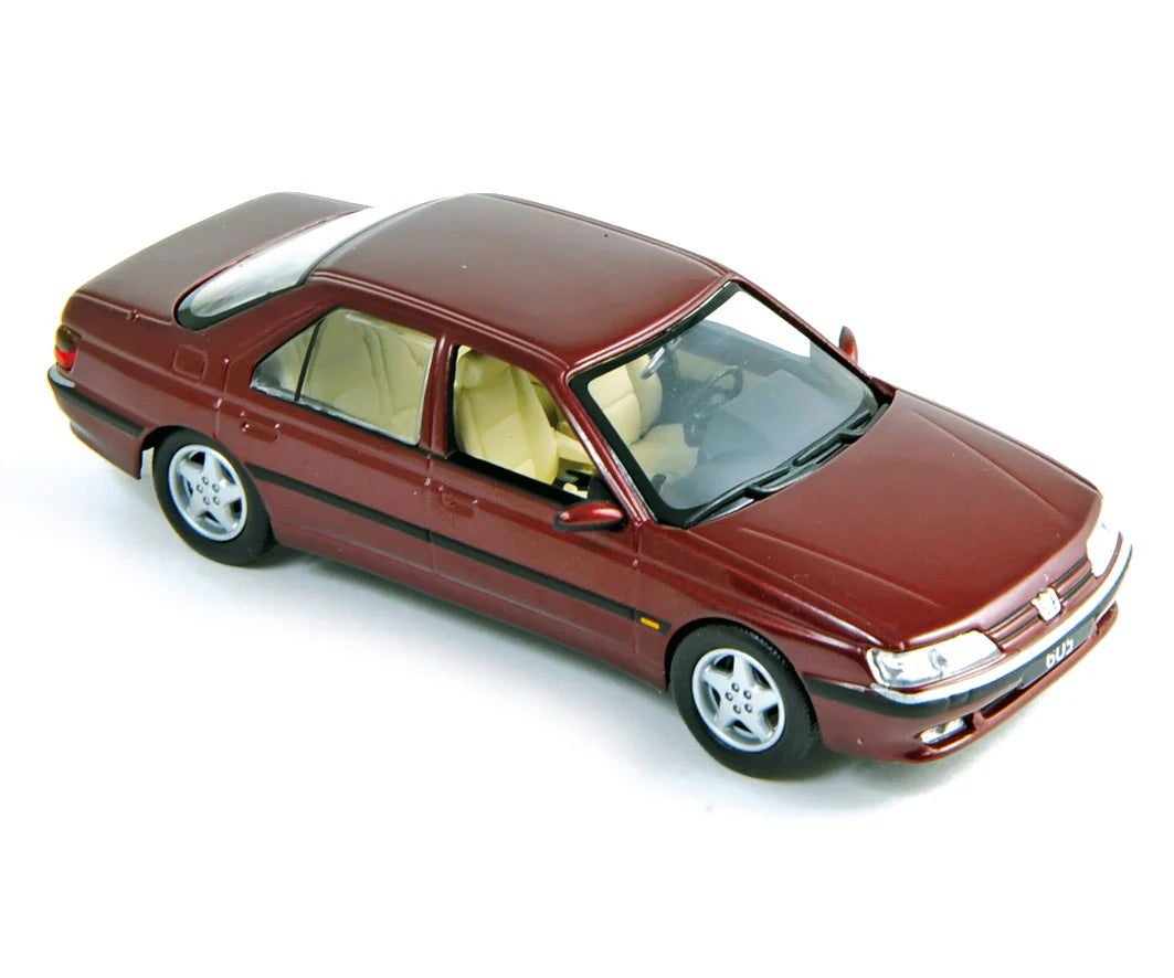 Peugeot 605 1998 Dark Red 1:43