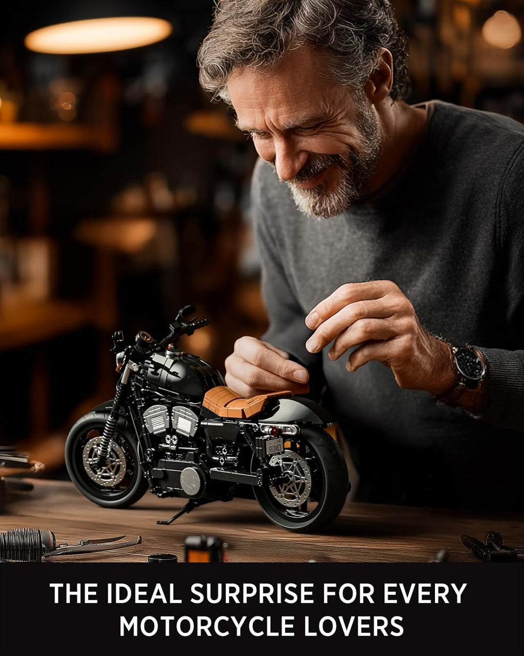 Nifeliz Iron 83 Motorcycle (827 PCS, NF10342)