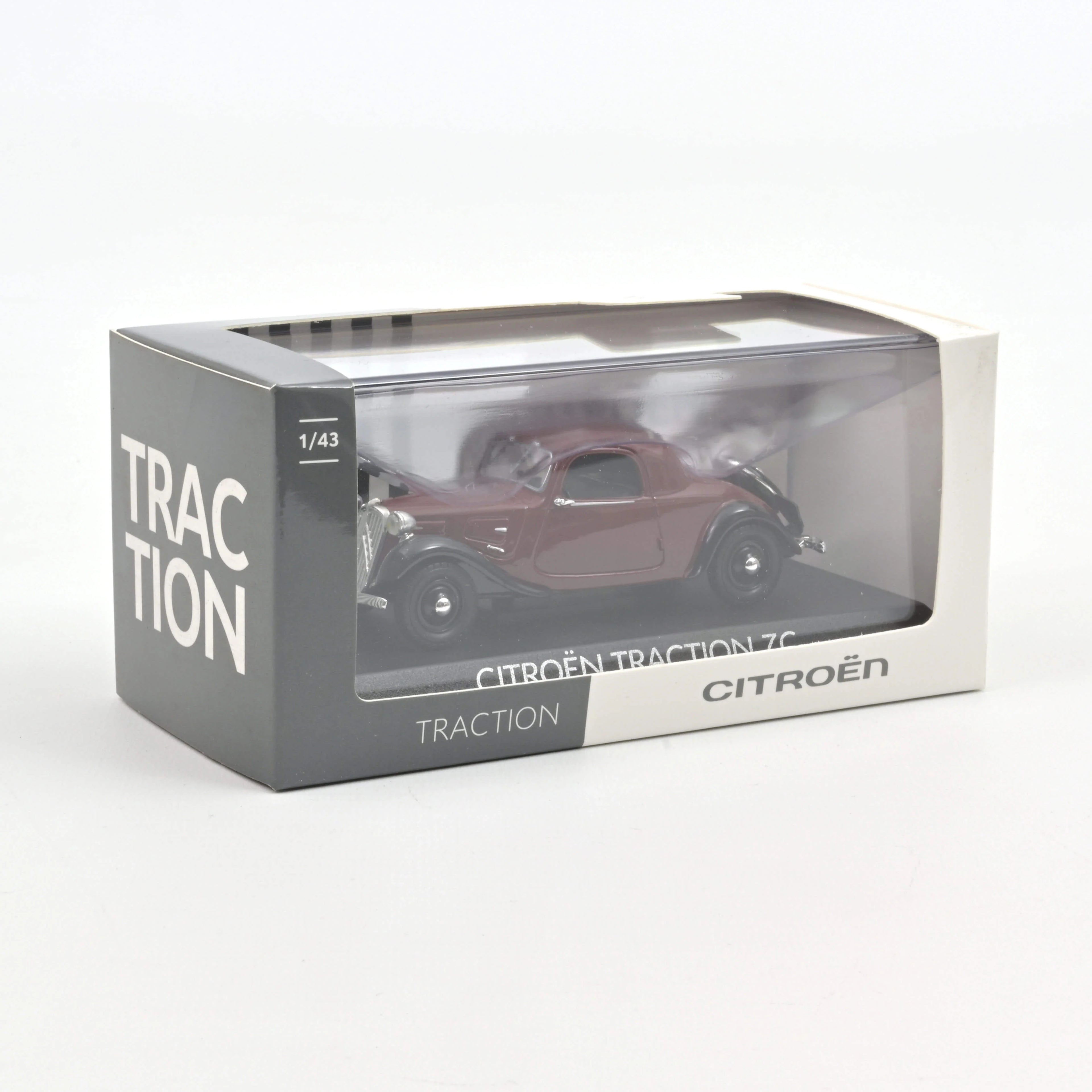 Citroën Traction 7C Faux Cabriolet 1937 Dark Red 1:43